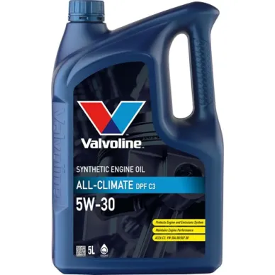 21 898939 VALVOLINE ALL CLIMATE DPF C3 5W 30 MOOTTORIOLJY 5L kuva